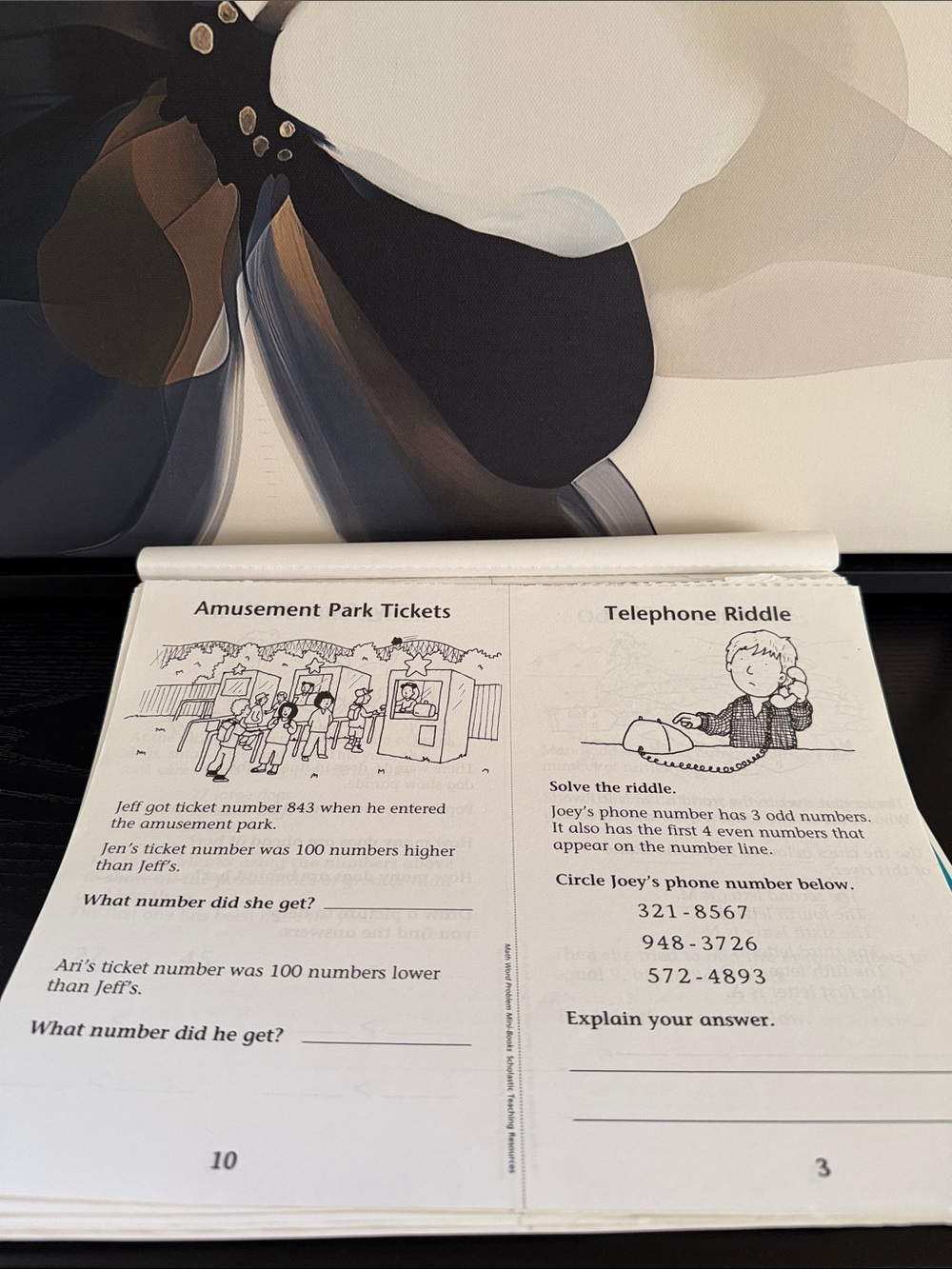 Daily Handwriting Practice, Daily Science, and Math Word Problem Mini-Books - Picture 9 of 16